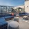 patio furniture on outdoor upper deck overlooking The Dylan 